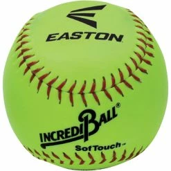 Coupon ⭐ Easton Sports IncrediBall SofTouch Training 🥎 Softball, 12 Inches, Neon Yellow 🤩