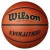 Promo 😀 Wilson Evolution Men's Indoor Only Leather 🏀 Basketball, 29-1/2 Inches ❤️