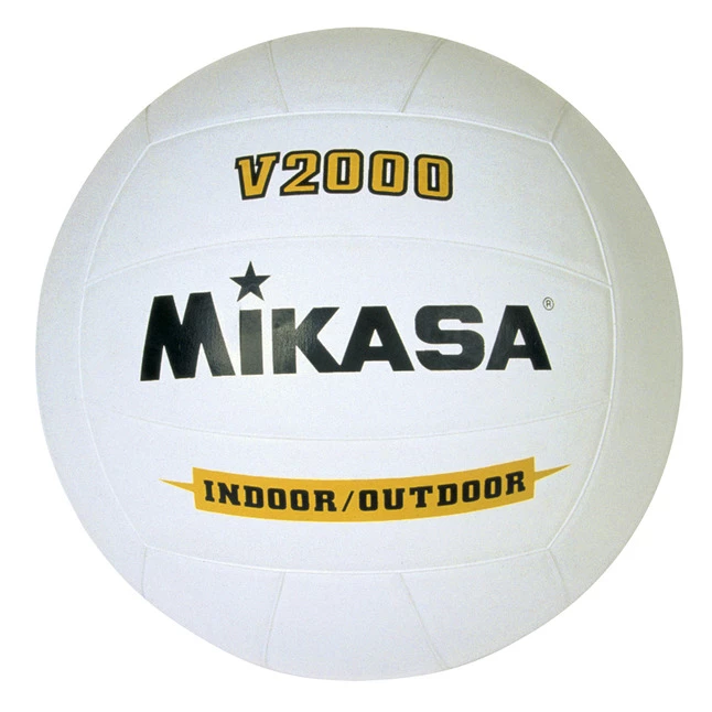 Wholesale π Mikasa V2000 Premium Rubber Volleyball, White π