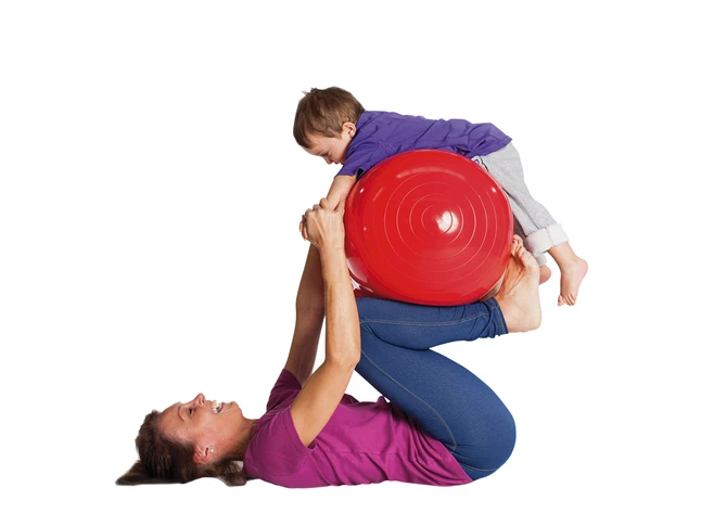 Discount β€οΈ Gymnic Physio-Roll Fitness Ball, 34 Inch, Red, Each π