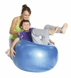 New 👍 Gymnic Giant Body Ball, 37-1/2 Inches, Blue, Each 🎁
