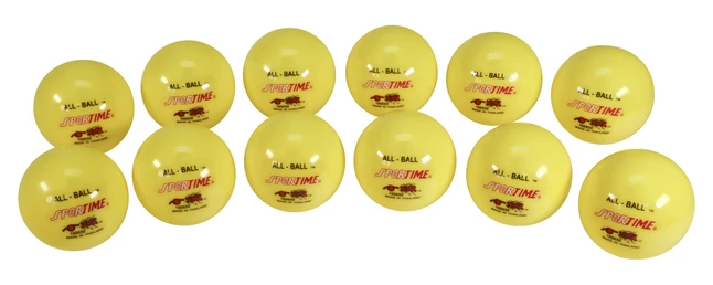 Cheapest π Sportime Inflatable All-Balls, Multi-Purposes, 3 Inches, Yellow, Set Of 12 π
