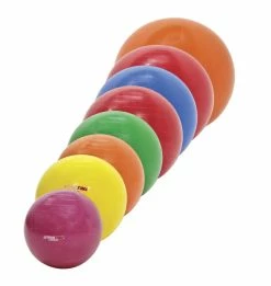 Deals ⌛ Gymnic Physio-Gymnic Balance Therapy Ball, Assorted Size, Assorted Color, Pack Of 11, Vinyl Heavy Duty 🛒