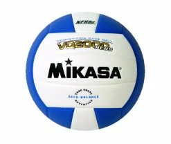 Promo 💯 Mikasa VQ2000 Plus NFHS Volleyball, Size 5, Royal Blue/White ✔️