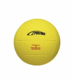 Cheapest 🎉 Sportime 🧥 Coated Foam Volleyball, 7-1/2 Inches, Yellow ❤️