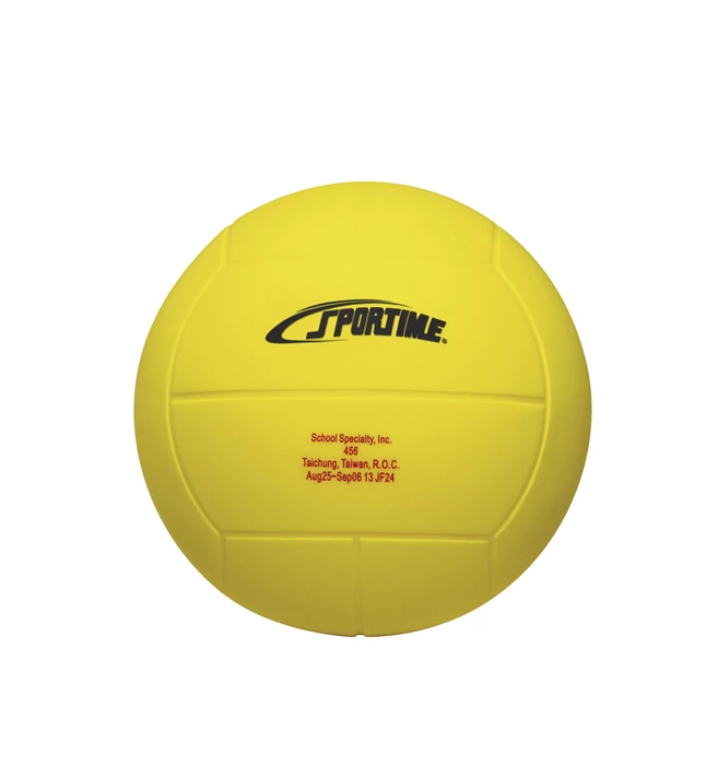 Cheapest π Sportime π§₯ Coated Foam Volleyball, 7-1/2 Inches, Yellow β€οΈ