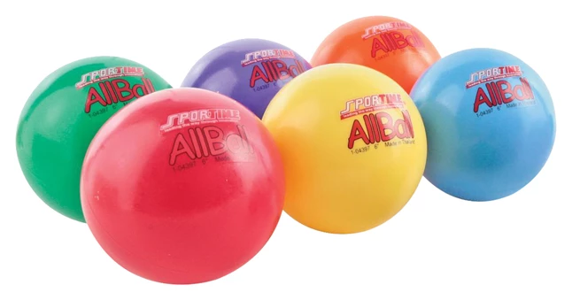 Coupon π€© Sportime Inflatable All-Balls, Multi-Purpose, 6 Inches, Assorted Colors, Set Of 6 π