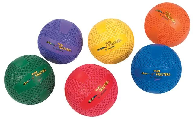 Discount 🤩 Fun Gripper FunGripper 8-1/2 Inch Volleyballs, Set Of 6 🔔 1 Discount 🤩 Fun Gripper FunGripper 8-1/2 Inch Volleyballs, Set Of 6 🔔