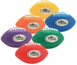 Budget 😀 Fun Gripper FunGripper 8-1/2 Inch Footballs, Set Of 6 🎁