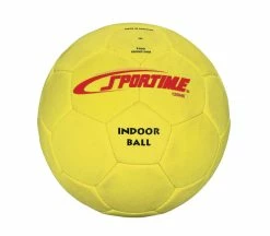 Deals 💯 Sportime Fuzzy-Suede Indoor Soccer Ball, Number/Size 5, Yellow ✔️