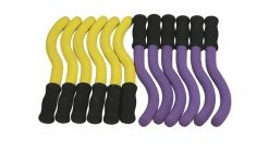 Cheapest 🛒 Sportime Katch-N-Throw Sticks, Yellow/Violet, Set Of 12 🔥
