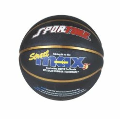Hot Sale 👏 Sportime 👩 Women's 28-1/2 Inch StreetMax 🏀 Basketball, Black 👍