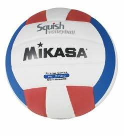 Best reviews of 👏 Mikasa Squish Volleyball, Red/White/Blue 🤩