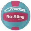 Cheap 👏 Sportime No-Sting Volleyball, 8 Ounces, Teal/Pink 😍