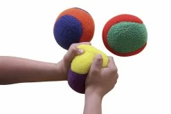 Cheapest 🎁 Sportime FleeceLight Stuff Activity Ball Set, 3-3/4 Inches, Assorted Color, Set Of 3 ⭐