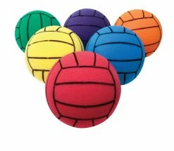 Wholesale ✔️ Champion Sports Champion UltraFoam Light-Weight Volleyball Set, 8 In, Assorted Color, Set Of 6 ⌛