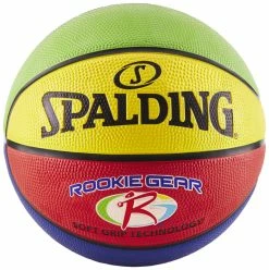 Outlet ✔️ Spalding Rookie Gear Youth 27-1/2 Inch 🏀 Basketball, Multi-Colored 🧨