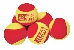 Coupon ⭐ Oncourt Offcourt Quick Start 36 Foam Tennis Balls, Pack Of 12 ⭐