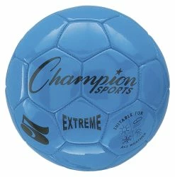 Cheap 👏 Champion Sports Champion Extreme Series Soccer Ball, Size 5, Blue 💯