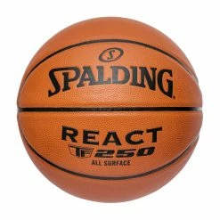 Promo 🧨 Spalding REACT TF250 Men's Official 🏀 Basketball, 29-1/2 Inch, Orange 🎁