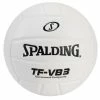 Best Pirce 🔔 Spalding TF-VB3 Top Flite Leather Volleyball, White 💯