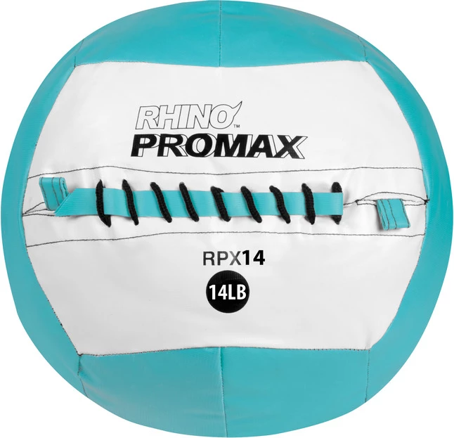 New 🛒 Champion Sports Rhino Skin Promax Medicine Ball, 14 Pounds, Light Blue 🛒 1 New 🛒 Champion Sports Rhino Skin Promax Medicine Ball, 14 Pounds, Light Blue 🛒