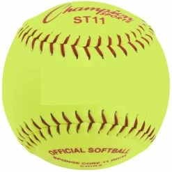 Best deal 🎉 Champion Sports Champion Safety 🥎 Softball, 11 Inches, Yellow, Pack Of 12 🔥