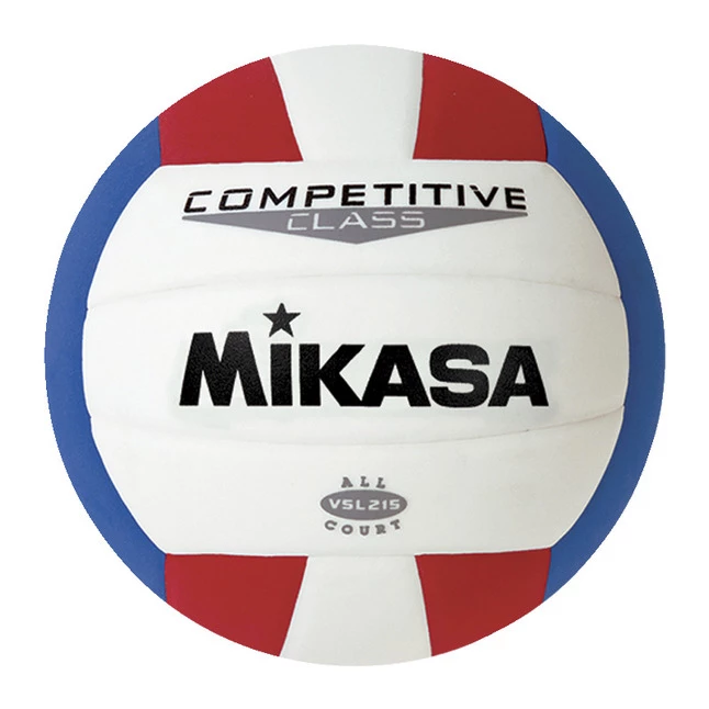 Top 10 π Mikasa VSL215 Competitive Class Volleyball, Size 5, Red/White/Blue β