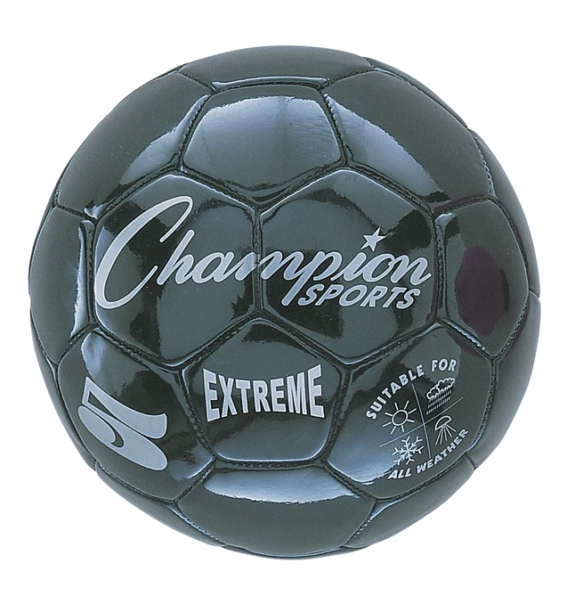Budget π Champion Sports Extreme Series Size 5 Soccer Ball, Black π₯°