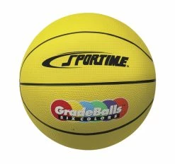 Coupon 😍 Sportime Gradeball Mini 🏀 Basketball, 11 Inches, Yellow, Rubber ⭐