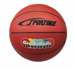 Deals 💯 Sportime Gradeball Mini 🏀 Basketball, 11 Inches, Red, Rubber ⌛