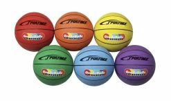 Best deal ✨ Sportime Gradeball Rubber 27 Inch 🏀 Basketballs, Junior Size 5, Assorted Colors, Set Of 6 💯