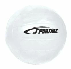 Coupon 🛒 Sportime Regular Rubber Volleyball, Size 5, White ✨