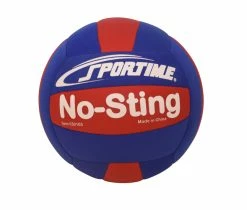 Best deal 😀 Sportime No-Sting Volleyball, 8 Ounces, Red/Blue 🎉
