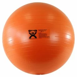 Buy 😀 CanDo Inflatable Exercise Ball, Extra Thick ABS, 22 Inches, Orange 🥰