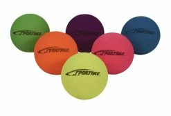 Outlet 🛒 Sportime Fluorescent 3-Inch Foam Balls, Assorted Colors, Set Of 6 😍