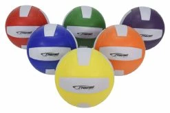 Cheap 🔔 Sportime Foam Lightweight Volleyball, Assorted Color, Set Of 6 ❤️