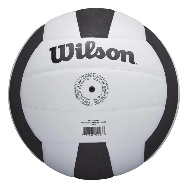 Brand new π Wilson Pro Tour Synthetic Leather Volleyball, Official Size, Black And White β - Image 2