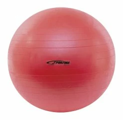 Flash Sale 👏 Sportime Anti Burst Exercise Ball, 29-1/2 Inches, Red 💯